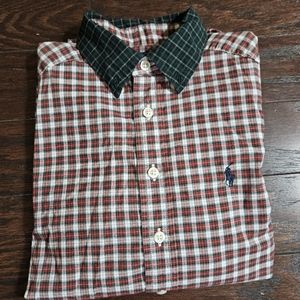 Boys Polo long sleeved button down